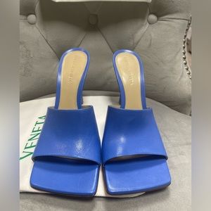 SALE!!!Bottega Veneta Stretch Sandals, Aquarium Color, Size 8.5 Last Price!!